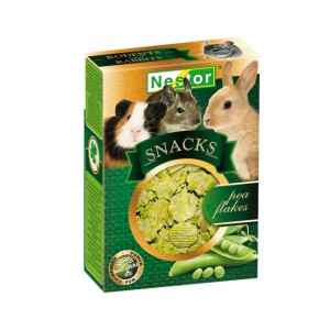 snacks płatki grochu 55g nestor