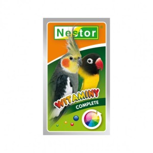 witaminy dla średnich papug complete 20g