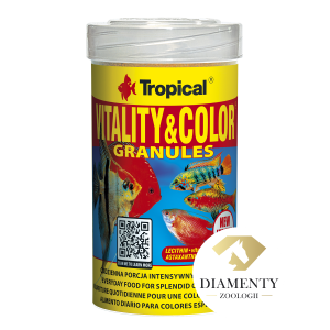 vitality & colour granulat dla ryb 250ml tropical