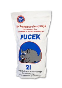 pył kąpielowy dla szynszyli 2l worek pucek