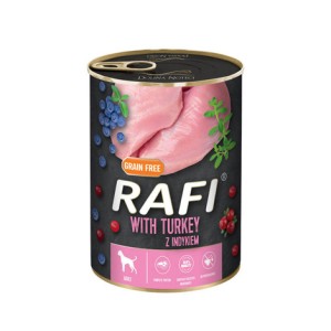 rafi dla psa indyk 400g pasztet
