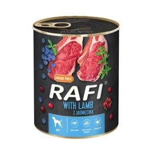 rafi dla psa jagnięcina 800g pasztet