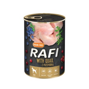 rafi dla psa przepiórka 400g pasztet