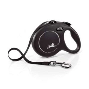 smycz automatyzna flexi classic L taśma 5m/50kg czarna