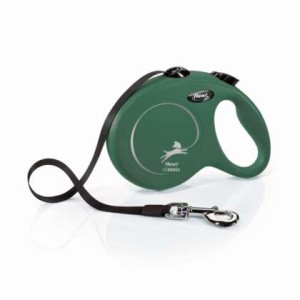smycz automatyzna flexi classic L taśma 5m/50kg oliwkowa