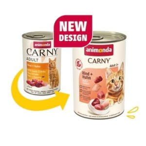 animonda carny adult wołowina i kurczak 400g
