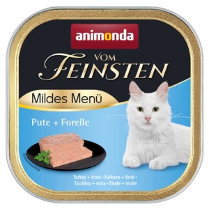 animonda vom feinsten indyk i pstrąg 100g