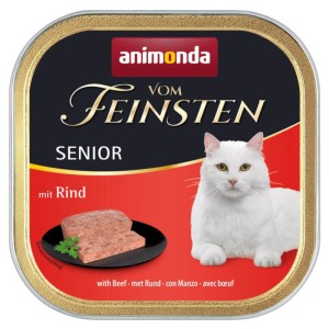 animonda vom feinsten senior wołowina 100g