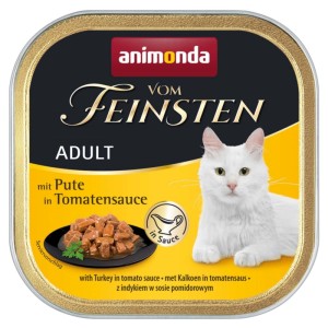 animonda vom feinsten indyk w sosie pomidorowym bez zbóż 100g