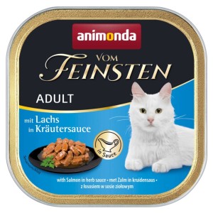 animonda vom feinsten łosoś w sosie ziołowym 100g