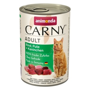 animonda carny adult wołowina indyk i królik 400g