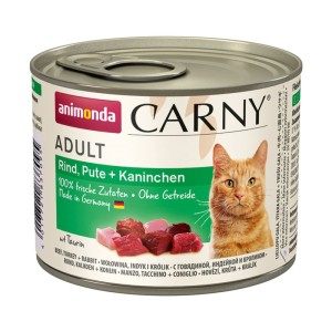 animonda carny adult wołowina indyk i królik 200g