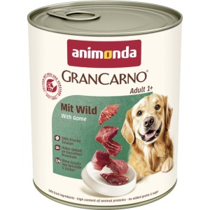 animonda grancarno adult dziczyzna 800g