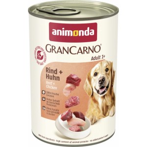 animonda grancarno adult wołowina i kurczak 400g