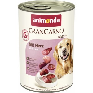 animonda grancarno adult wieprzowina i serca 400g