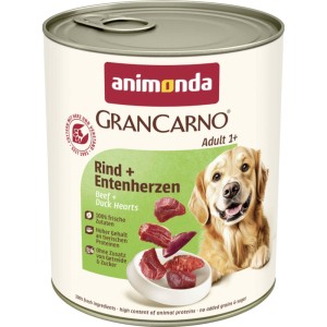 animonda grancarno adult kacze serca 800g