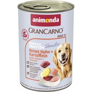 animonda grancarno sensitive kurczak ziemniak 400g