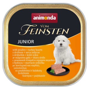 animonda vom feinsten junior drób i serca z indyka 150g