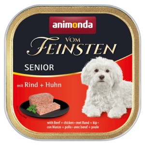 animonda vom feinsten senior wołowina z drobiem 150g