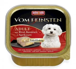 animonda vom feinsten wołowina banan morele 150g