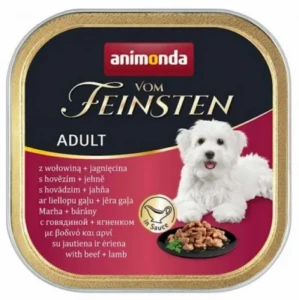 animonda vom feinsten wołowina jagnięcina kawałki w sosie 150g