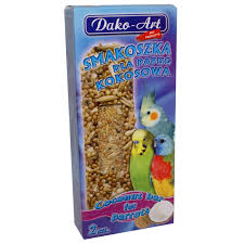 smakoszka kokosowa dla papug dako art